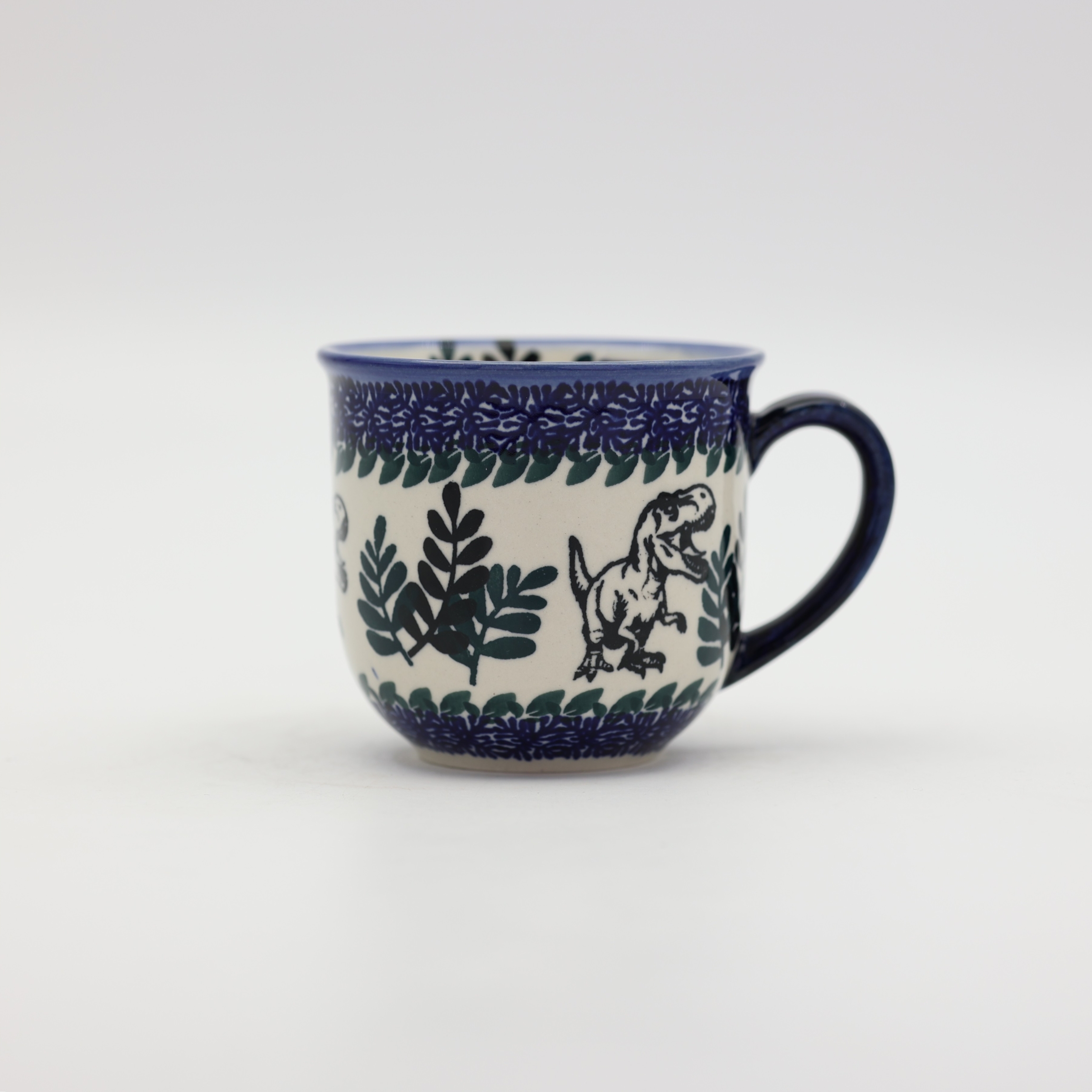A Bolesławiec cup is a unique example of traditional, hand-decorated pottery that has delighted lovers of beautiful and durable functional ceramics for years.